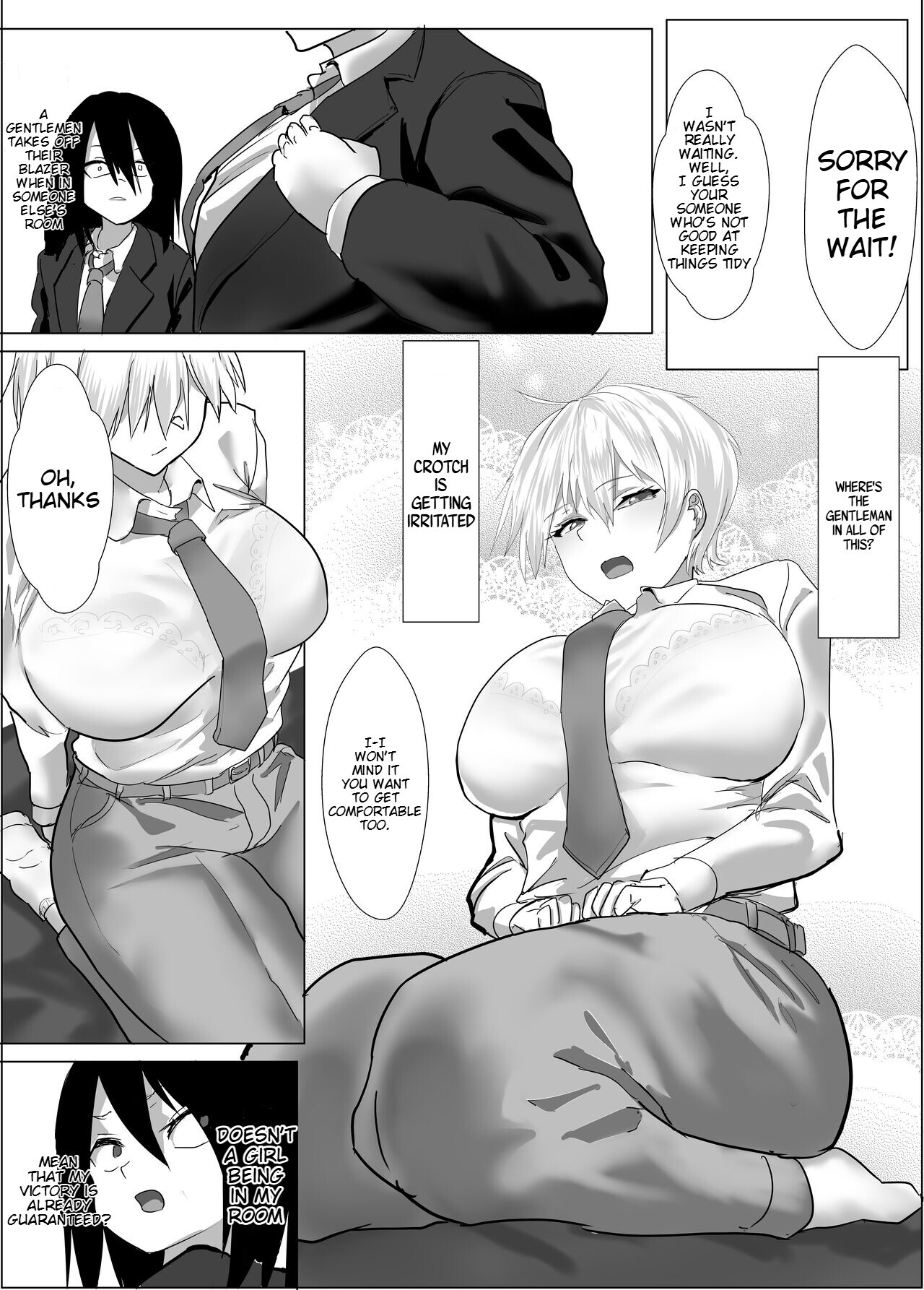 Hentai Manga Comic-The Narcissistic Female Prince Couldn't Hold It In-Read-7